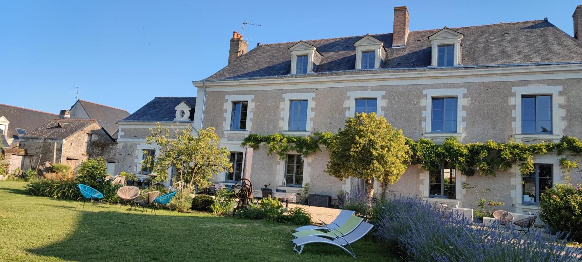 La Demeure De L'Aubance Bed & Breakfast Saint-Mélaine-sur-Aubance Dış mekan fotoğraf